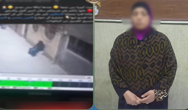 سيدة تسرق بطاطين الجيران فى المطرية..وفيديو يفضحها على المنصات