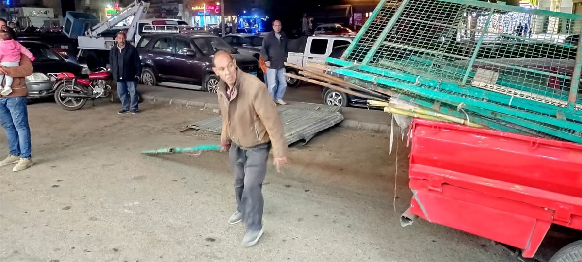 جانب من حملة الازالات، فيتو