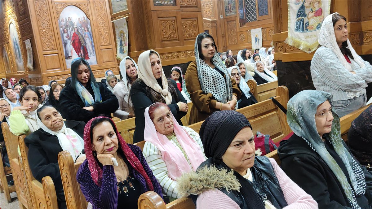 قداس عيد الغطاس المجيد ببورسعيد، فيتو