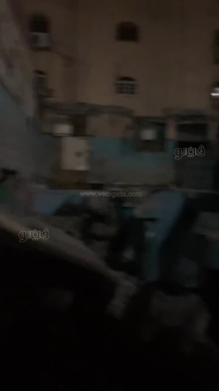 انهيار مبنى السينما القديمة فاقوس،فيتو