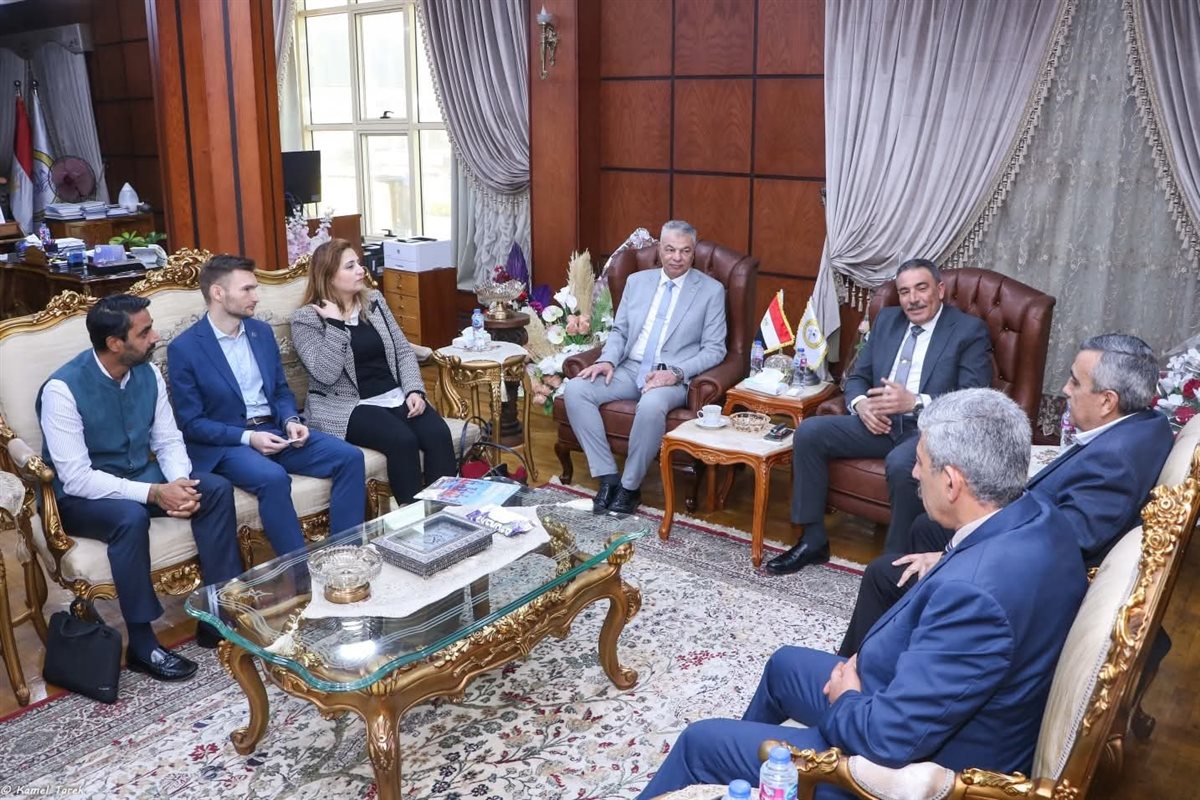 ميناء دمياط يستعرض جهود النزاهة والتحول الرقمي امام وفد منظمة MACN الدولية