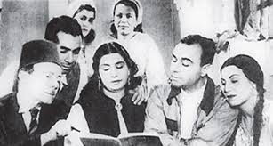 بيرم مع ام كلثوم ومحمود الشريف&nbsp;