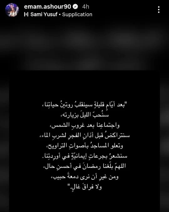 رسالة إمام عاشور، فيتو