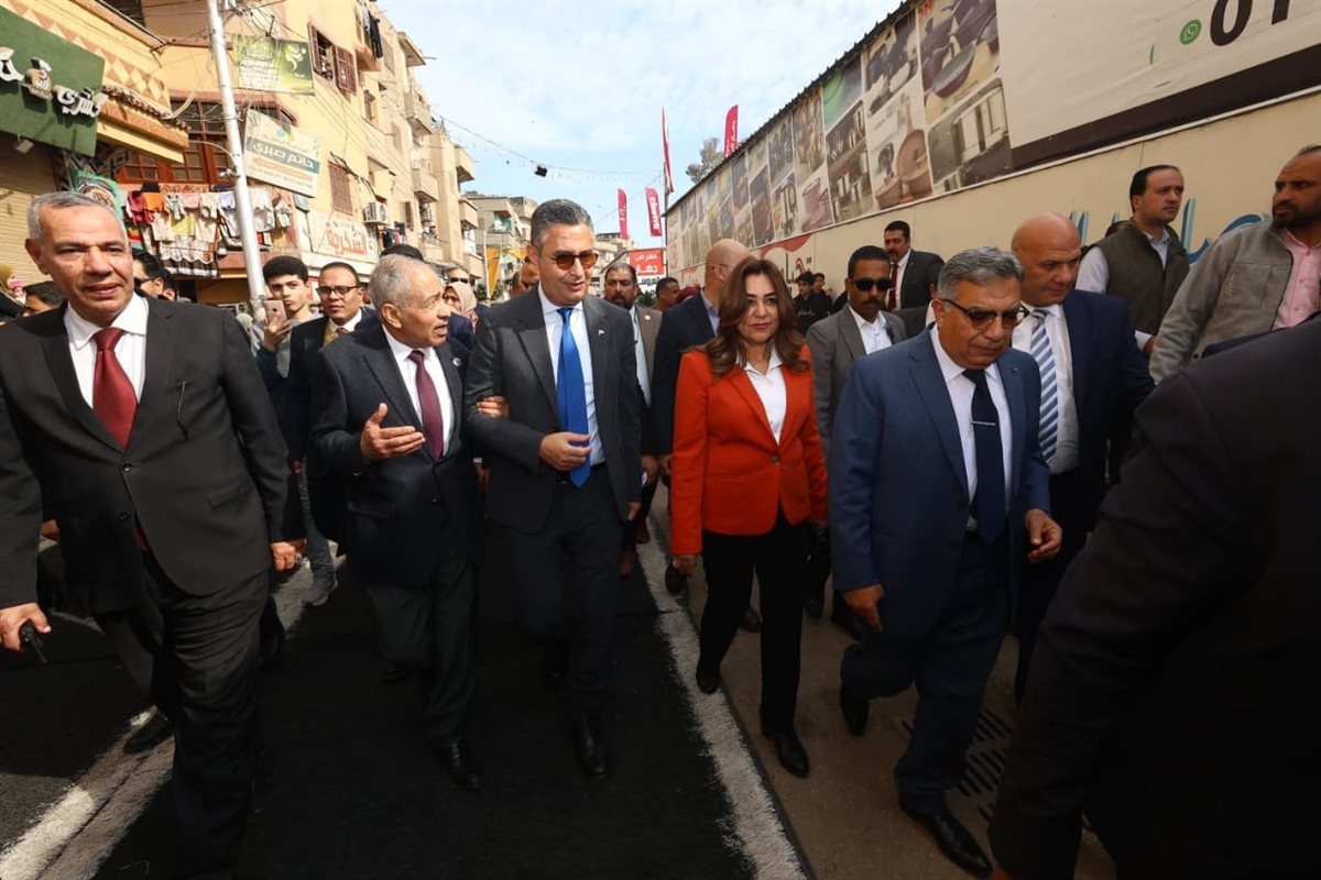 &nbsp;وزيرا التموين والتنمية المحلية ومحافظ الدقهلية يفتتحون معرض أهلًا رمضان بالسنبلاوين