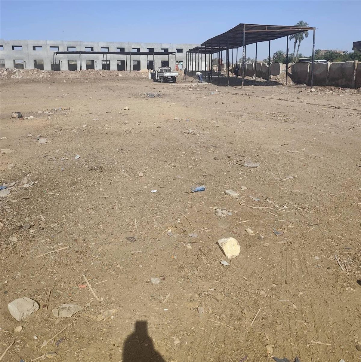 جانب من أعمال تطوير السوق،فيتو