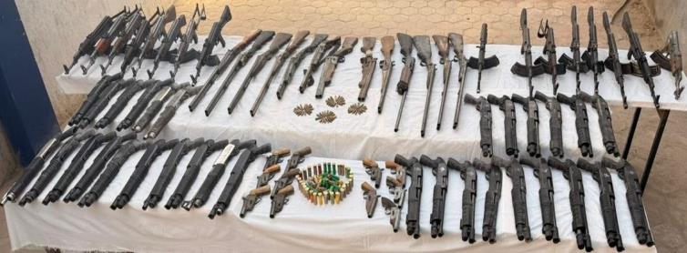 &nbsp;مصرع 3 عناصر شديدة الخطورة وضبط مخدرات وأسلحة بـ 75 مليون جنيه &nbsp;