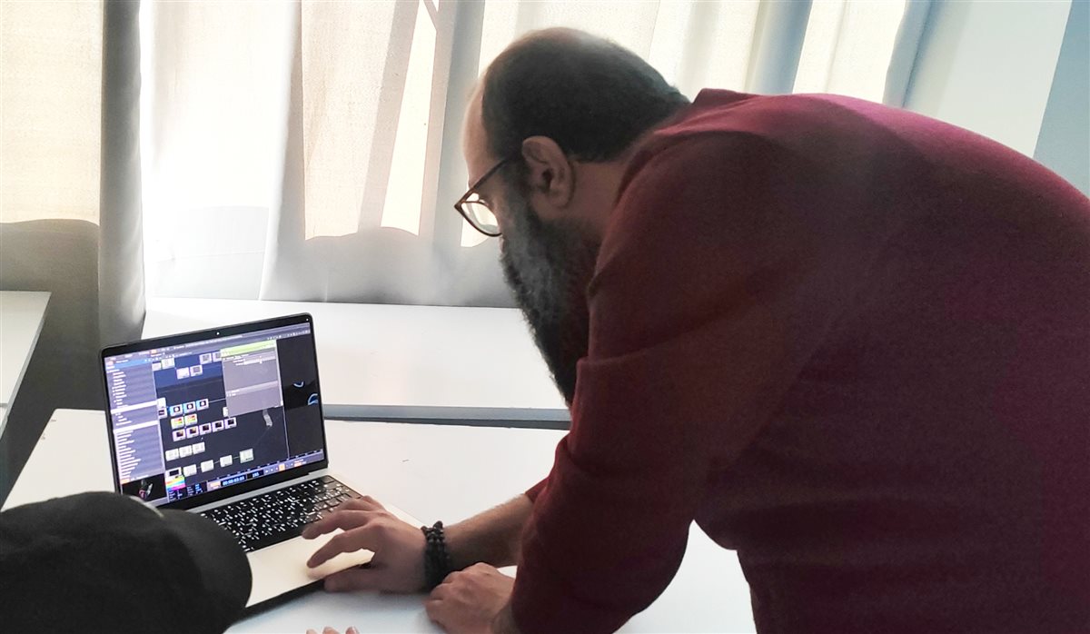 طلاب العلوم التطبيقية بالجامعة الالمانية ينظمون معرضا للرسوم المتحركة التفاعلية