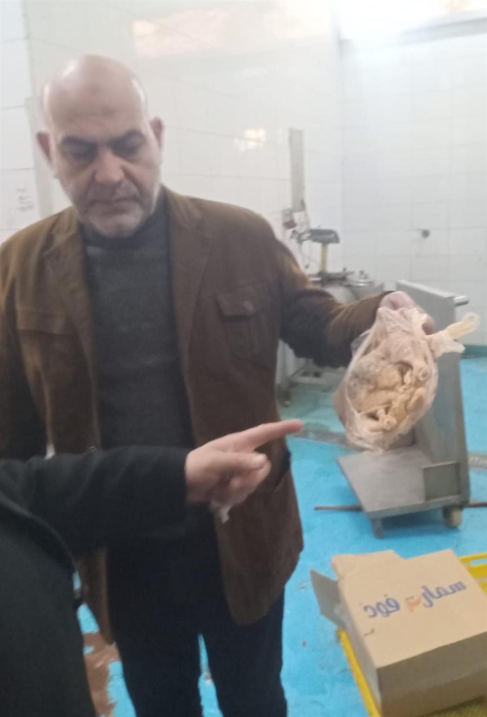 ضبط 7 اطنان من اللحوم غير صالحة بالعبور، فيتو