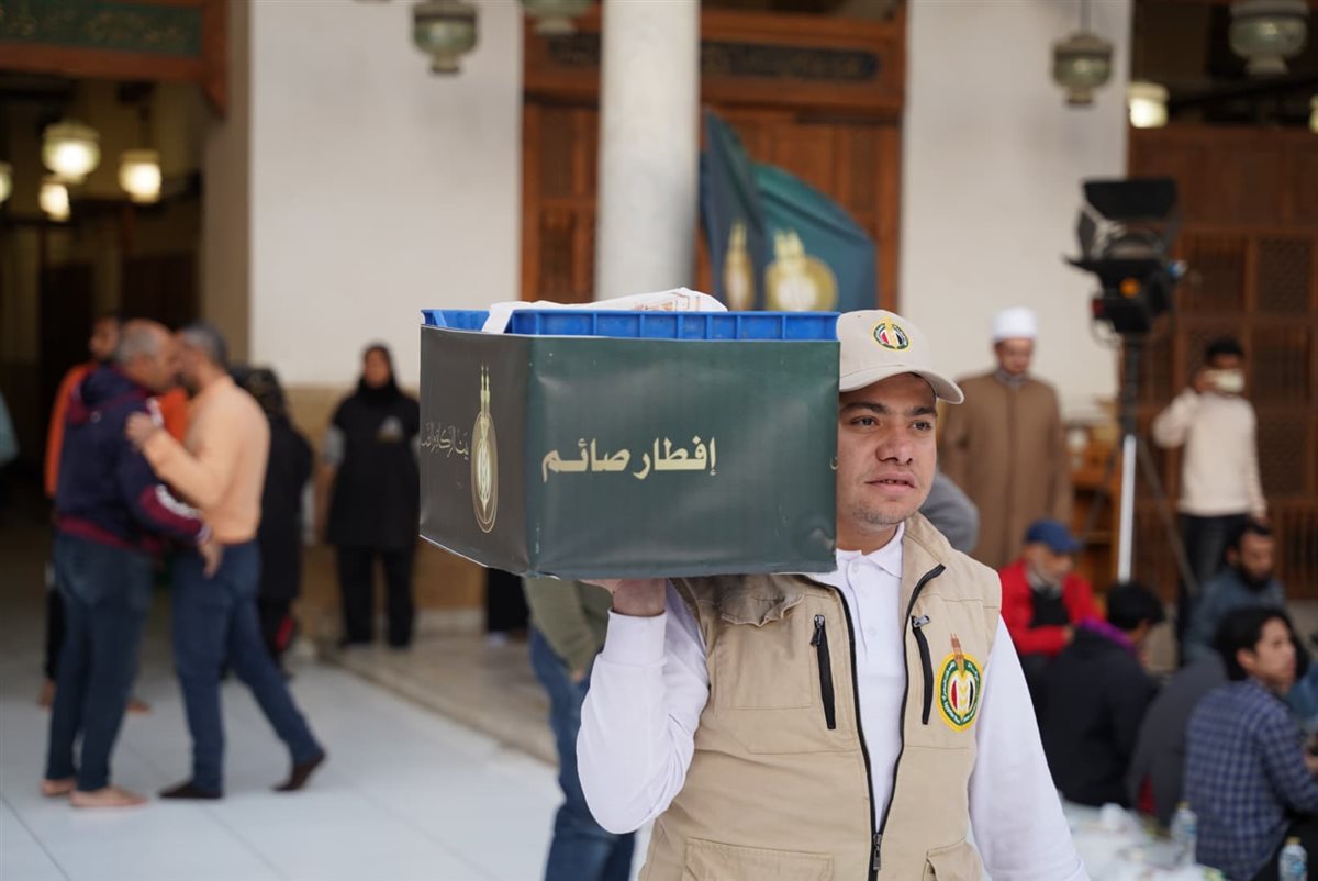 &nbsp;حملة «إفطار صائم» &nbsp;بالأزهر