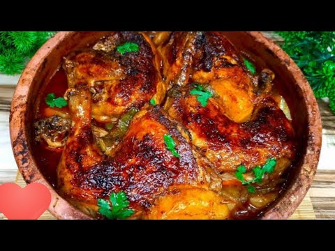 طاجن بطاطس بالفراخ