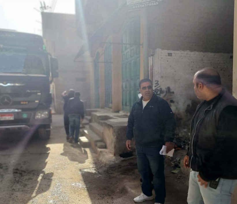 تطوير ورصف شوارع عزبة البرج بدمياط
