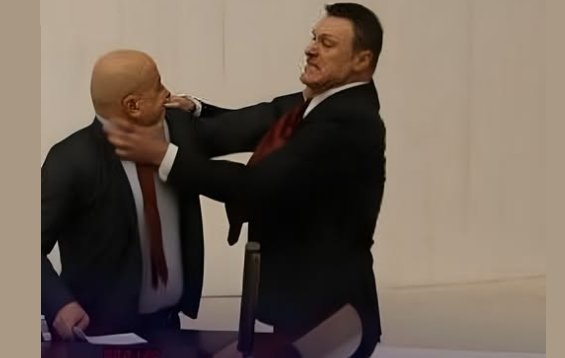 ضرب وزير العدل التركي، فيتو