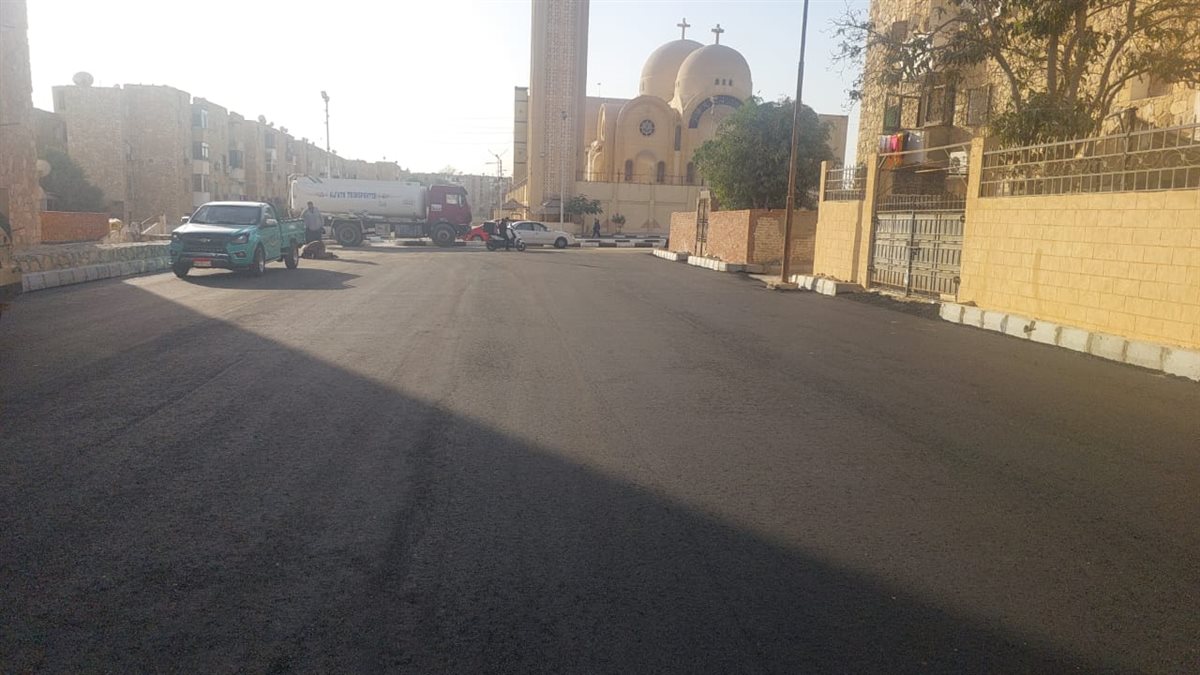 جانب من أعمال الرصف،فيتو