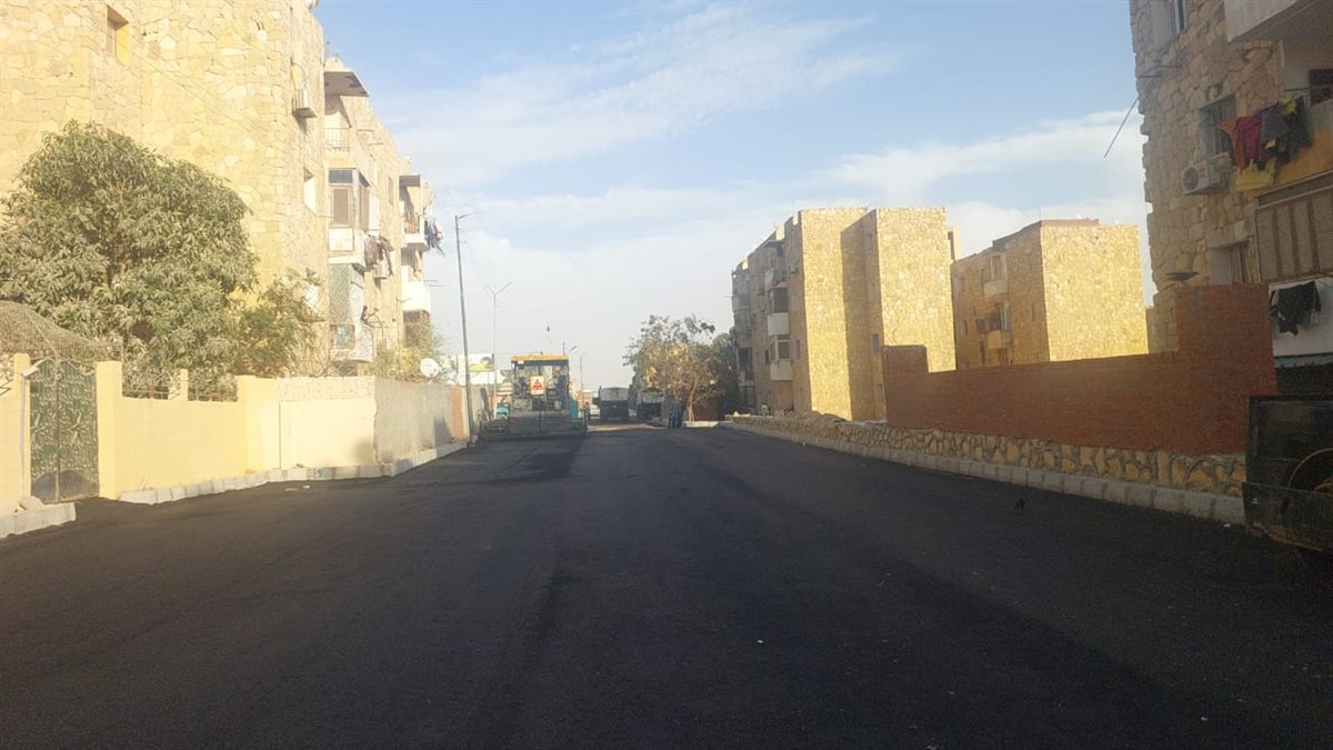 جانب من أعمال الرصف،فيتو