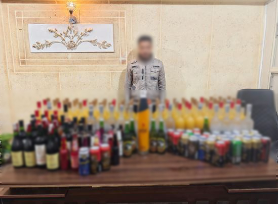 ضبط شخص بالدقهلية بتهمة بيع مشروبات كحولية مغشوشة&nbsp;