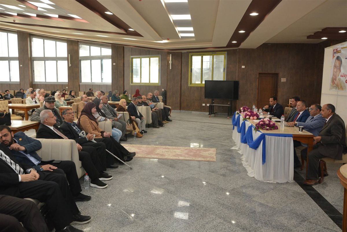 جامعة دمياط تنظم احتفالية لتكريم الأديب القدير سمير الفيل
