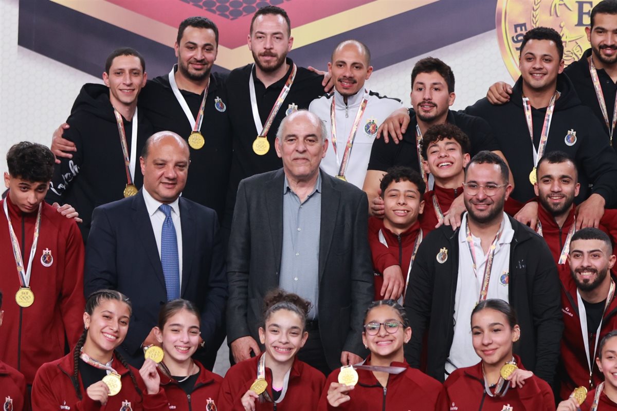 نادي الصيد يسيطر على جوائز بطولة الدرع العام للجمباز الفني في نسختها الأولى