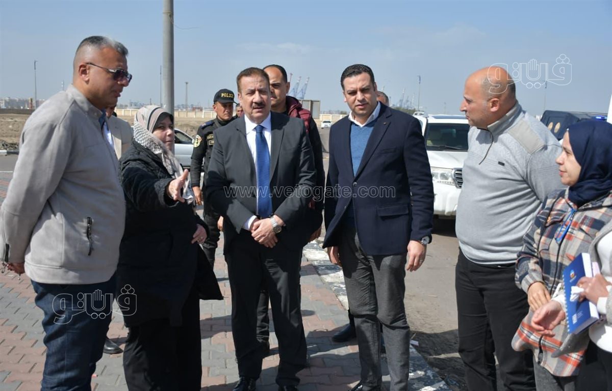محافظ بورسعيد يتفقد بورفؤاد، ڤيتو