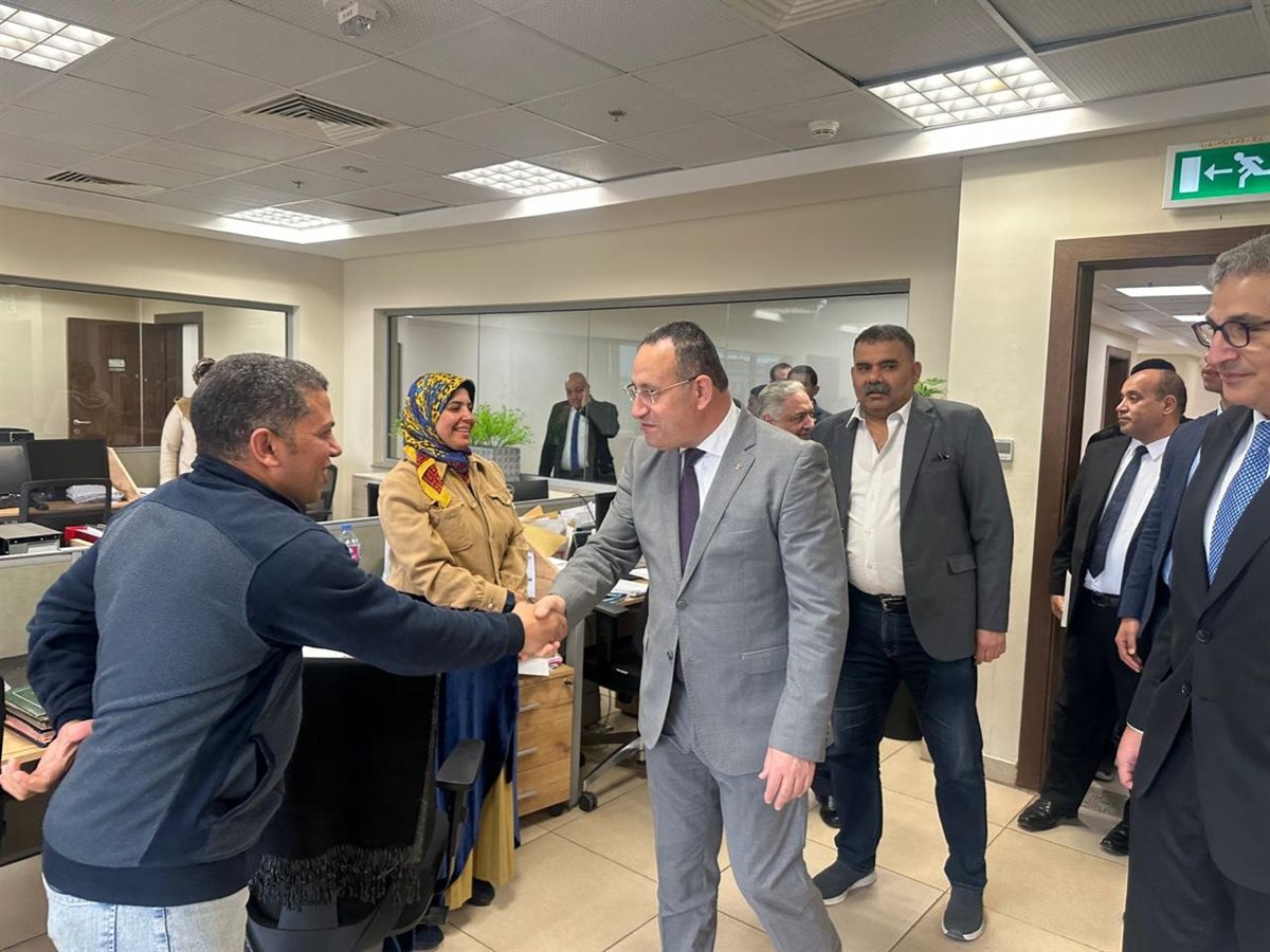 وزير التعليم العالي يتفقد مقر الوزارة بالعاصمة الجديدة لمتابعة انتظام العمل &nbsp;&nbsp;