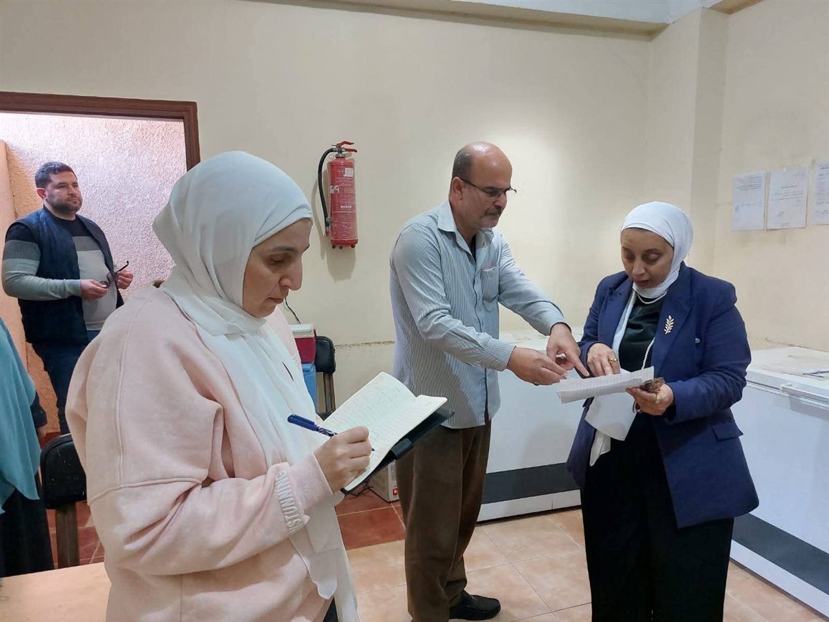جانب من الزيارة،فيتو