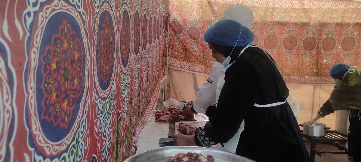 مطبخ الخير المجلس القومي بالقليويية، فيتو