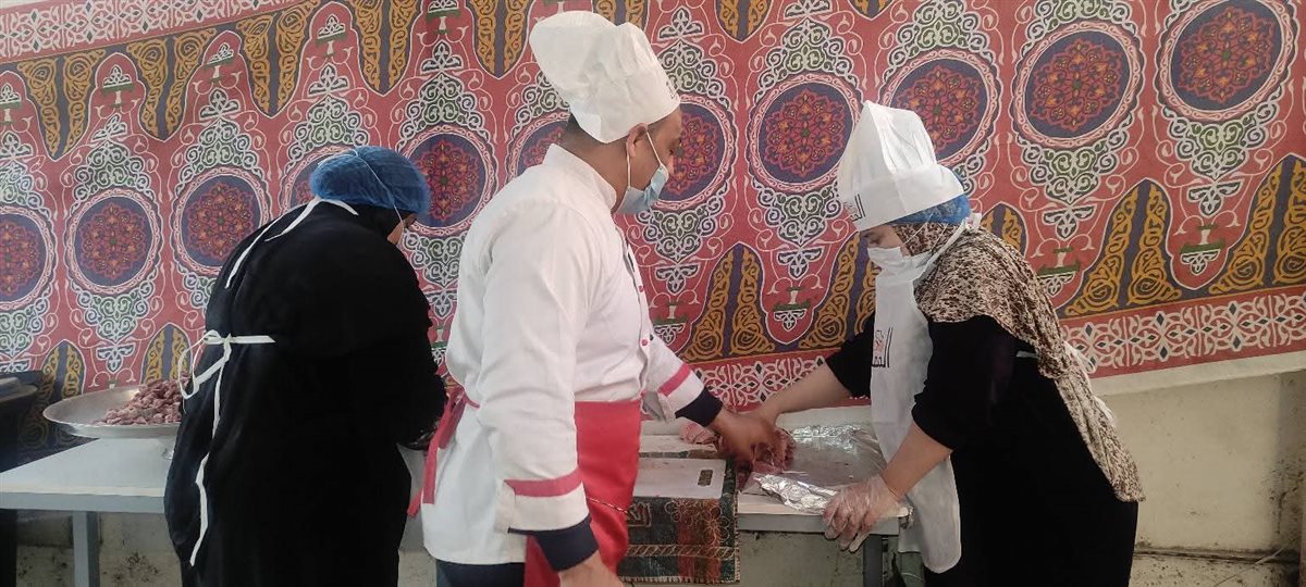 مطبخ الخير المجلس القومي بالقليويية، فيتو