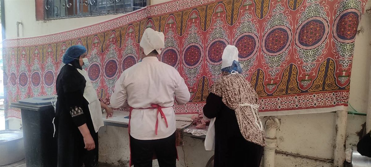 مطبخ الخير المجلس القومي بالقليويية، فيتو