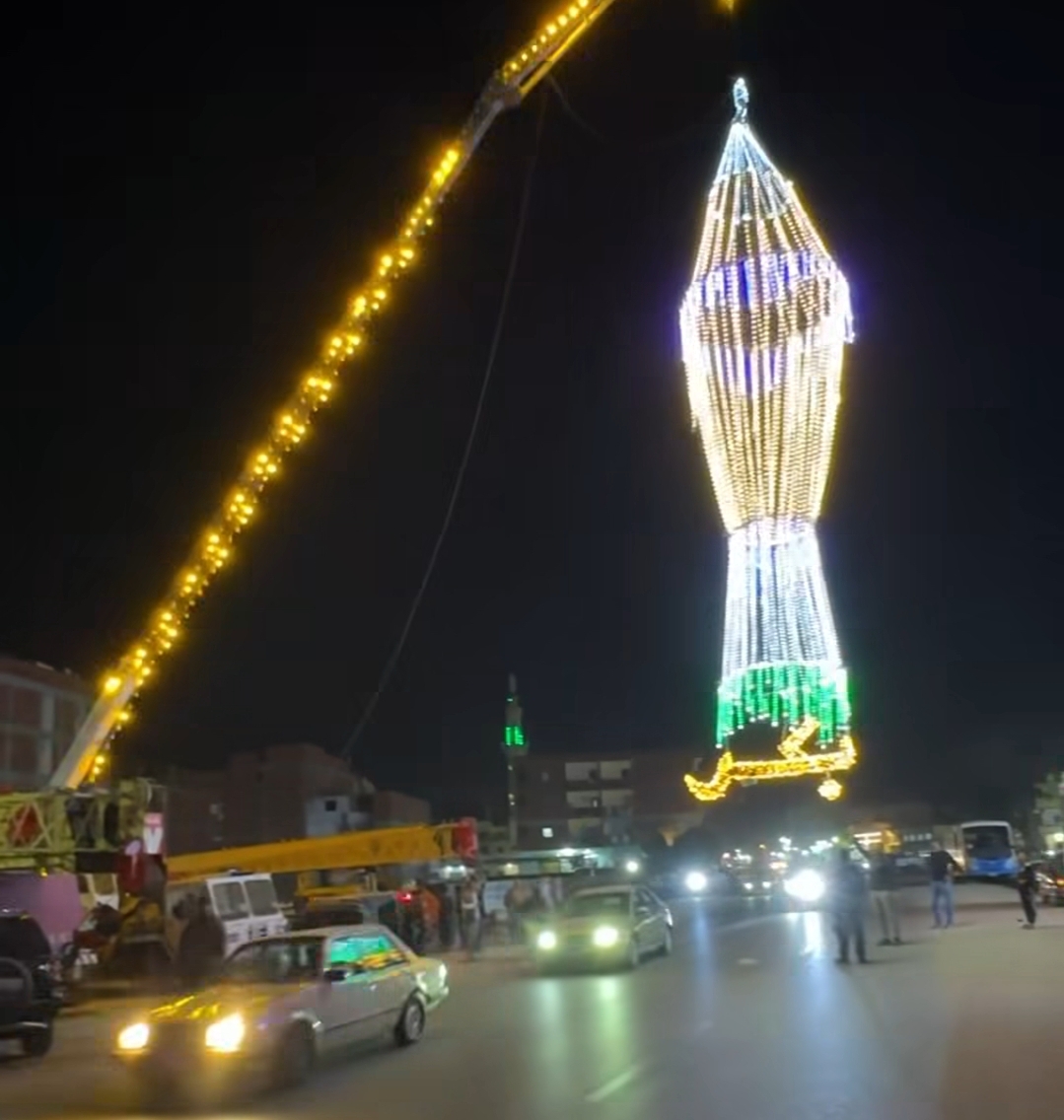 أضخم فانوس بالإسماعيلية، فيتو