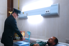 <strong>&nbsp;الداخلية &nbsp;تشارك المرضى والأيتام وكبار السن احتفال رمضان في إطار مبادرة 