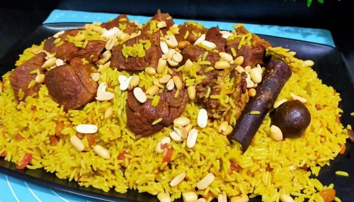 طريقة عمل الكبسة السعودي باللحمة&nbsp;