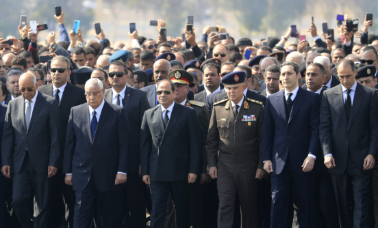 تشييع جنازة الرئيس الراجل حسني مبارك، فيتو
