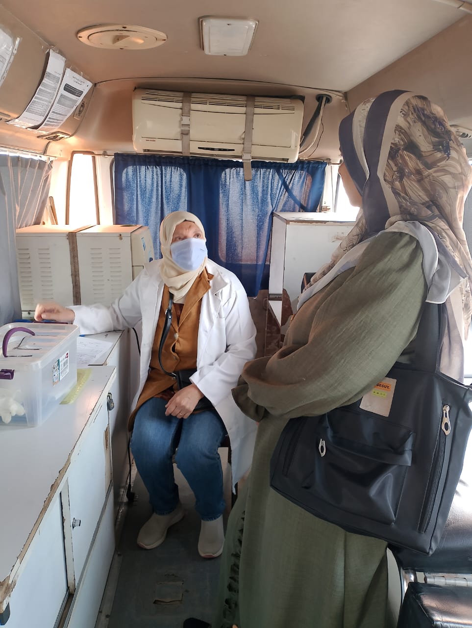 جانب من فاعليات القافلة،فيتو