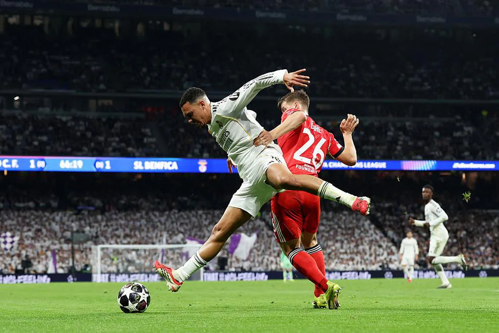 مباراة ريال مدريد وبنفيكا
