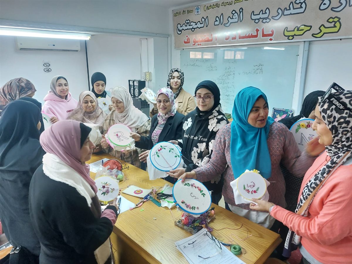 جانب من ورش عمل المبادرة، فيتو