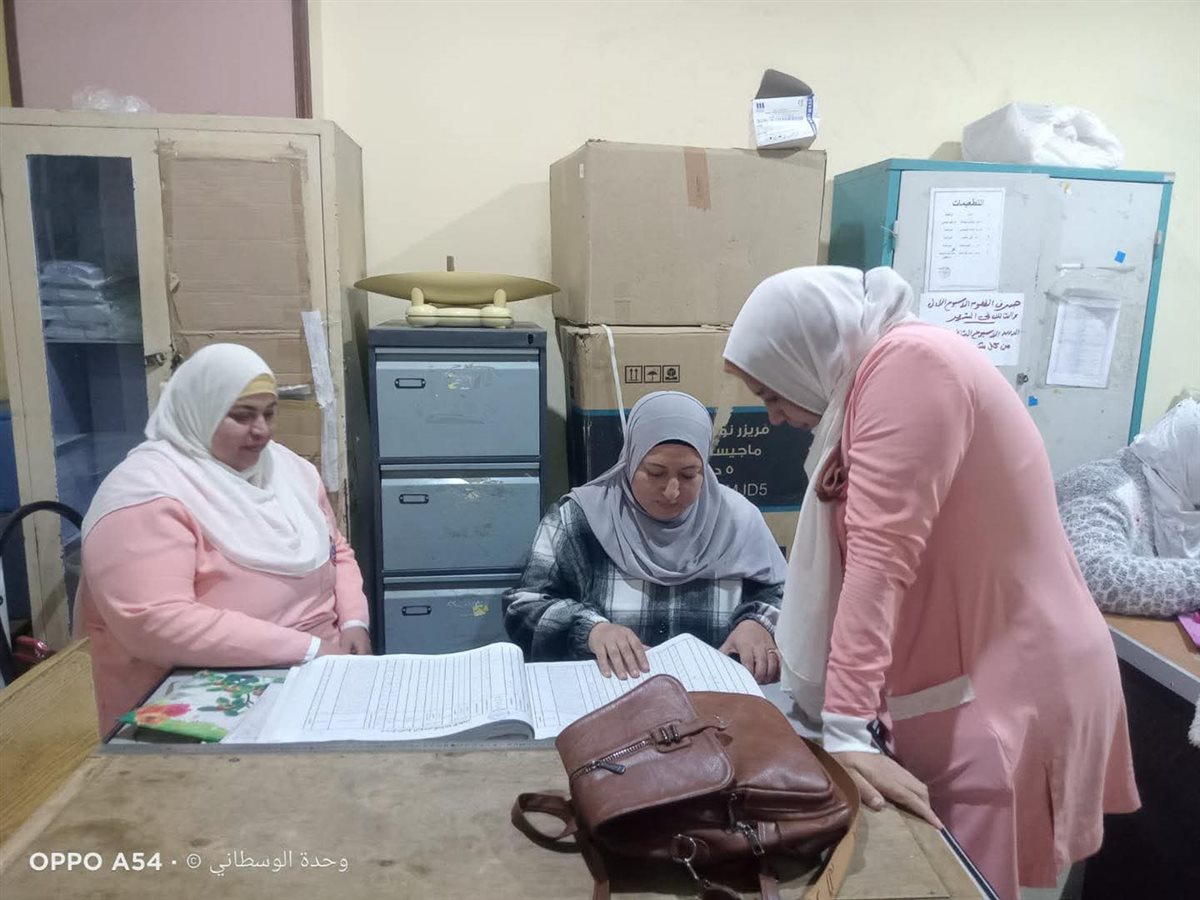 التفتيش على 21 وحدة طبية بمركز كفر سعد