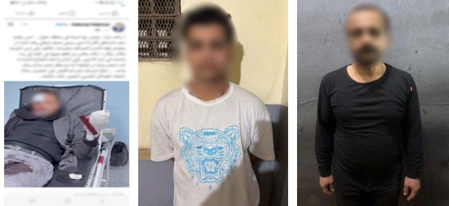 دماء بسبب «خلافات الجيرة».. كشف ملابسات فيديو التعدي على صاحب محل بسلاح أبيض في حلوان