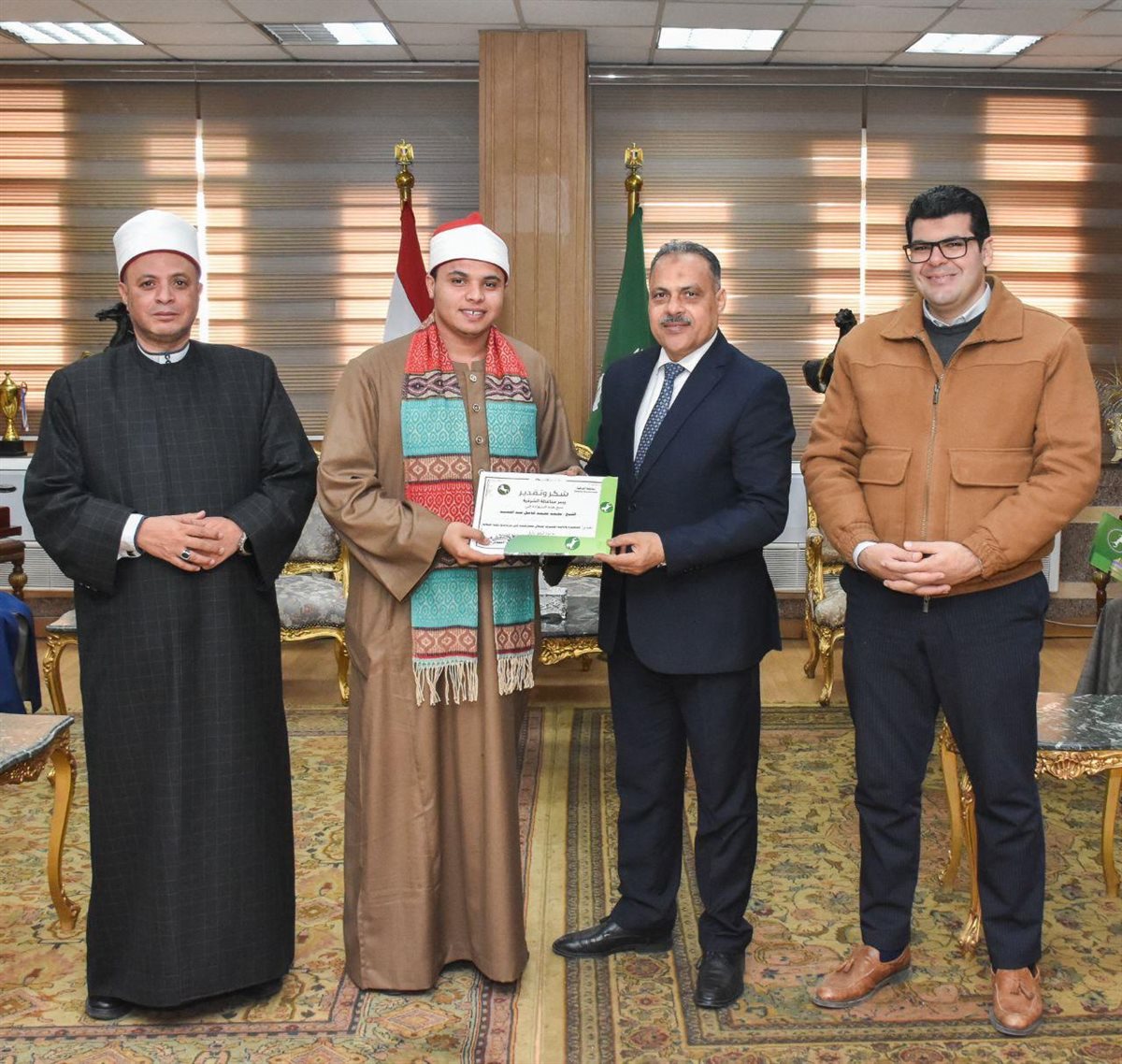 محافظ الشرقية يكرم متسابقي «دولة التلاوة» المتأهلين للتصفيات النهائية،فيتو