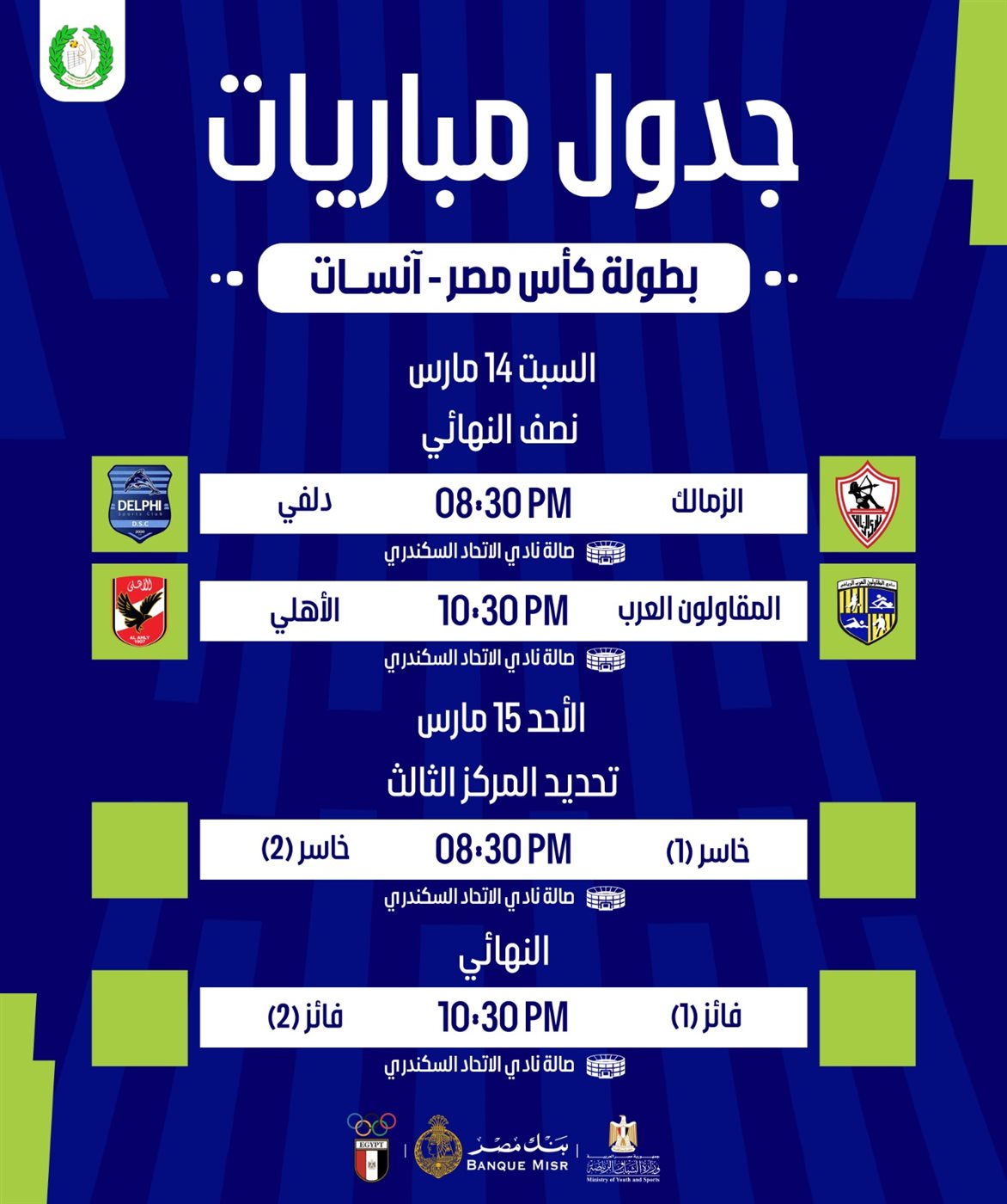 نهائيات كأس مصر، فيتو