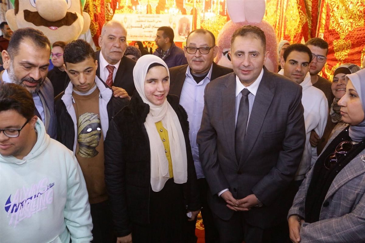 محافظ دمياط في حفل الافطار الجماعى الذى اقيم وسط اجواء رمضانية مفعمة بالود والمحبة