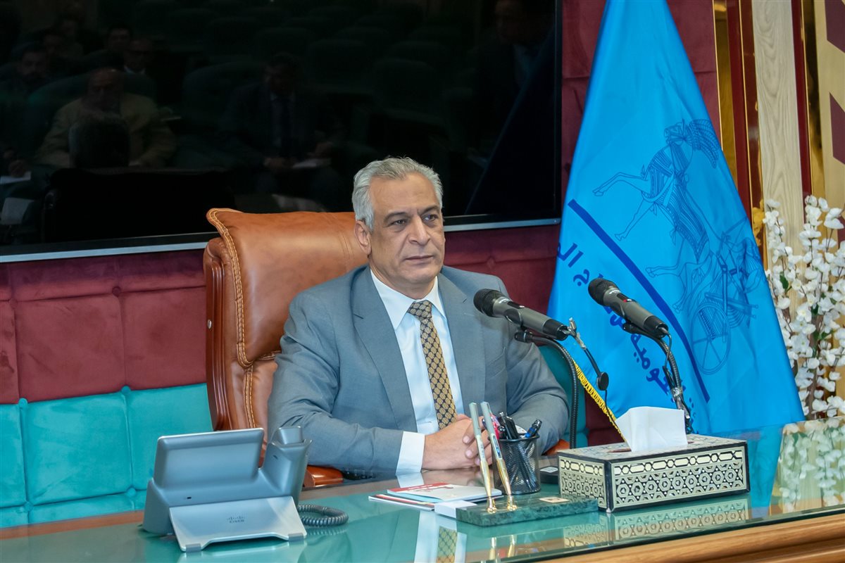 اجتماع &nbsp;وزير الدولة للإنتاج الحربي مع رؤساء القطاعات المالية