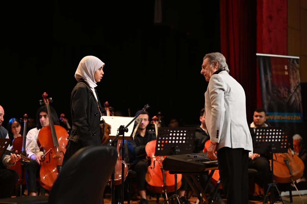 تدريبات المايسترو سليم سحاب لـ«كورال وأوركسترا مصر الوطني»