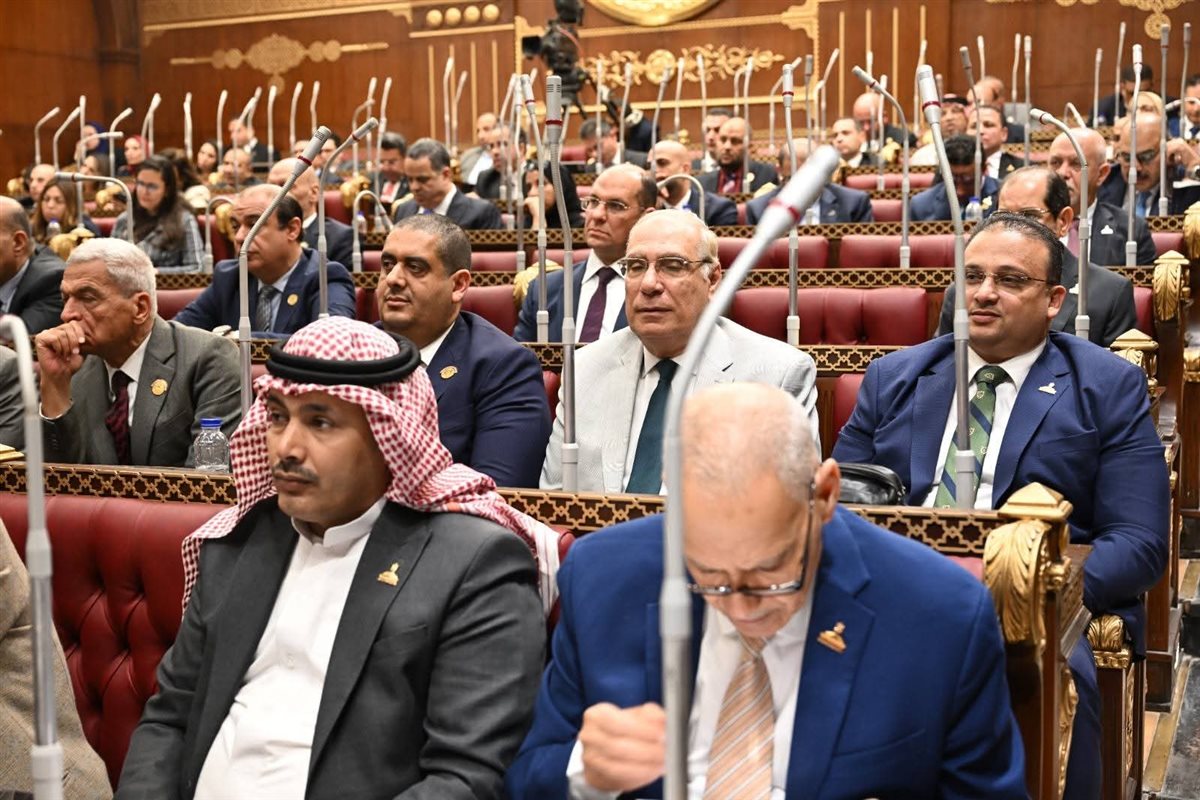 جانب من حضور النائب وليد التمامى لجلسة مجلس الشيوخ لمتابعة المقترح المقدم منه بشأن إنهاء معاناة أهالي القرى والمراكز بدمياط وتوفير خدمات الغاز