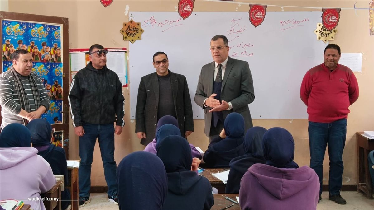 جولة مفاجئة صباح اليوم بمدرسة