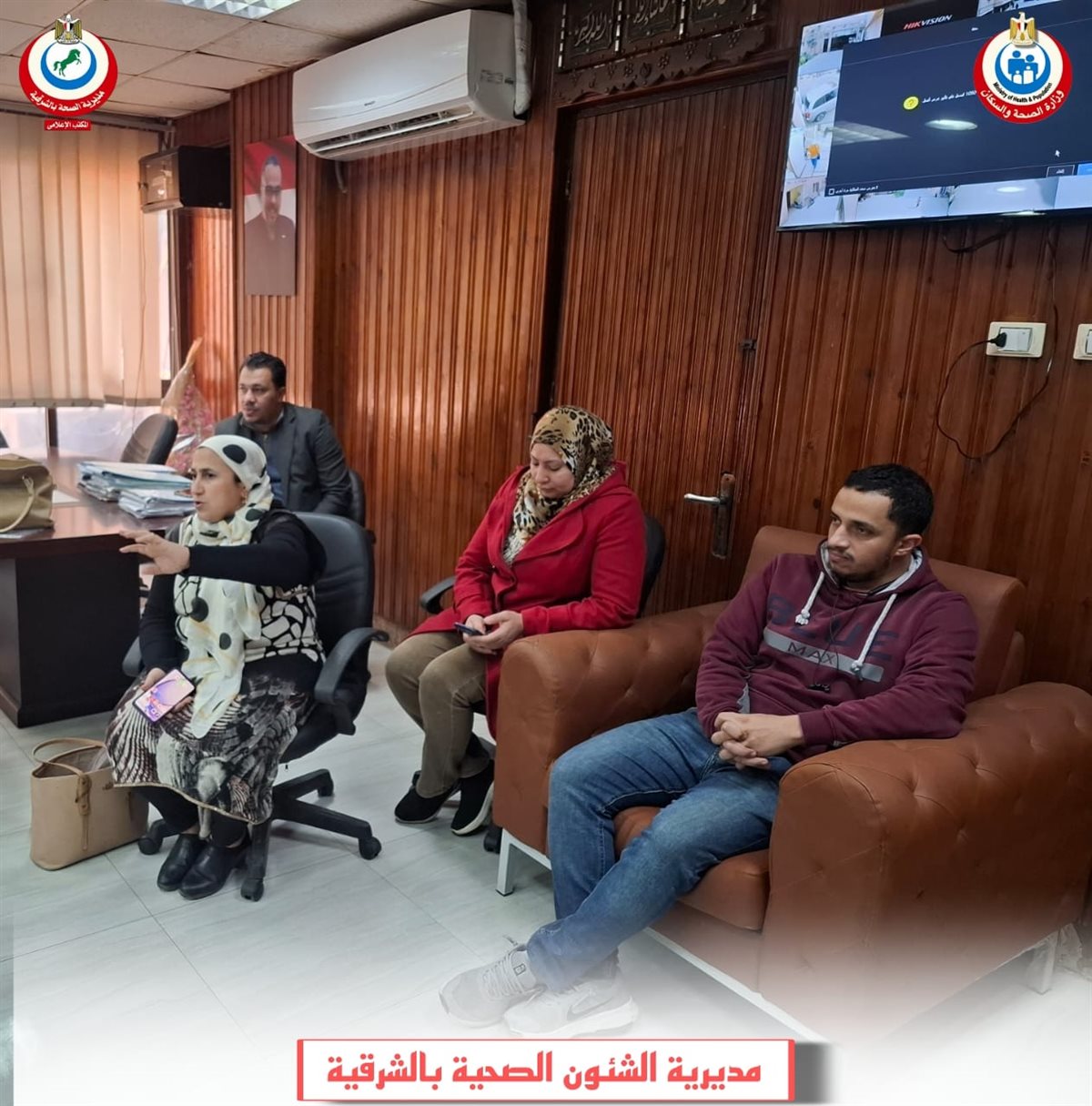 وكيل صحة الشرقية يجتمع بمرضى الغيل الكلوى البيرتونى - فيتو