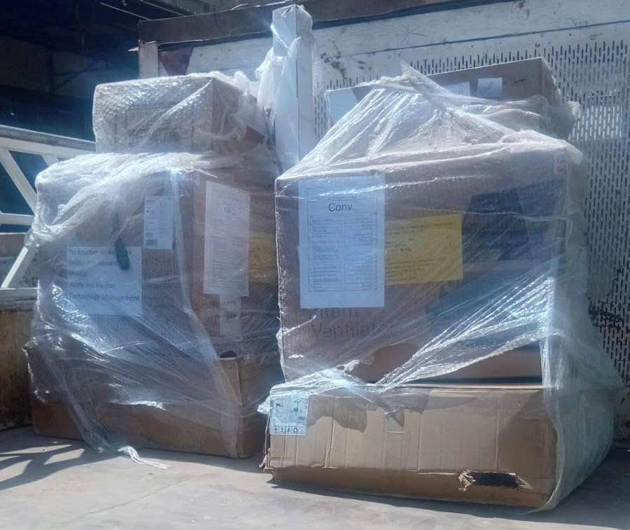 تزويد مستشفيات شبراخيت ورشيد بجهازين تنفس بتكلفة 2 مليون جنيه، فيتو