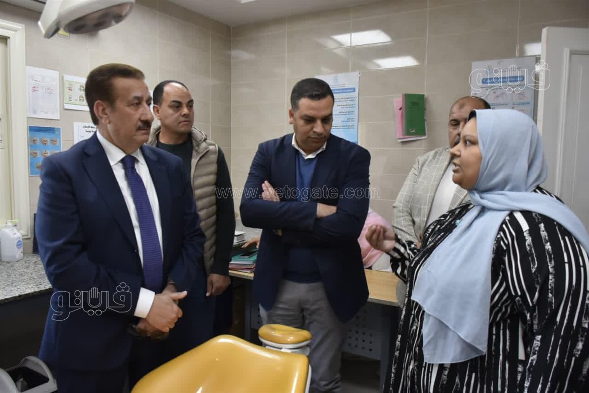 محافظ بورسعيد يفاجىء وحدة الصحة بالضواحي، ڤيتو