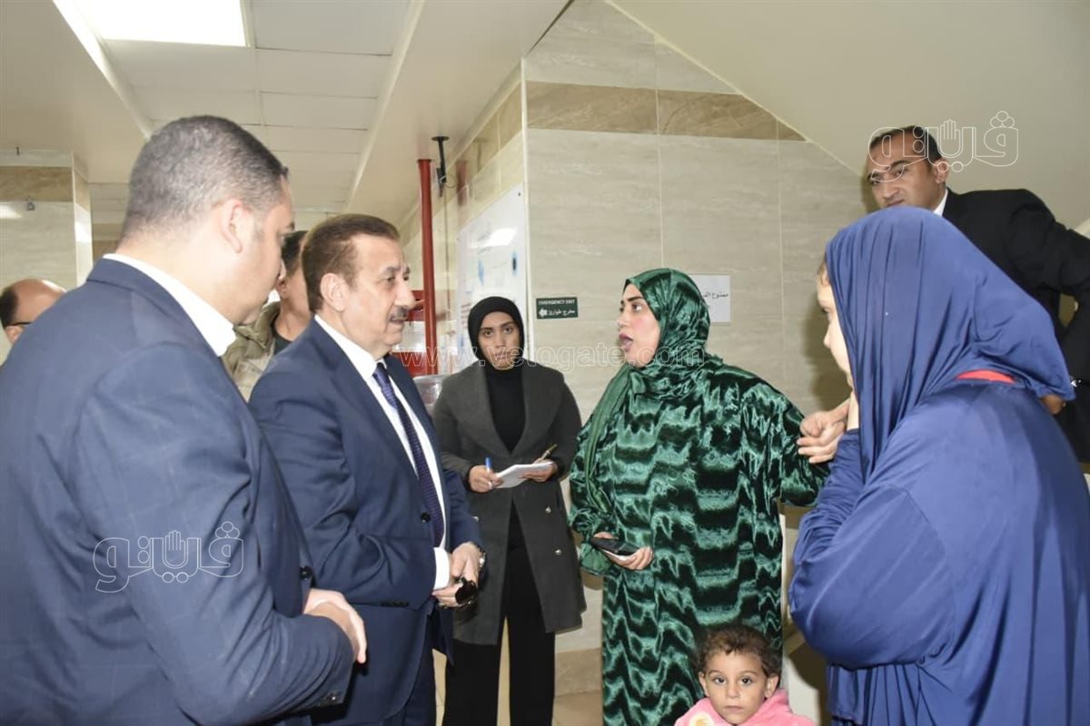 محافظ بورسعيد يوجه بتحسين مستوى الخدمات الطبية، ڤيتو