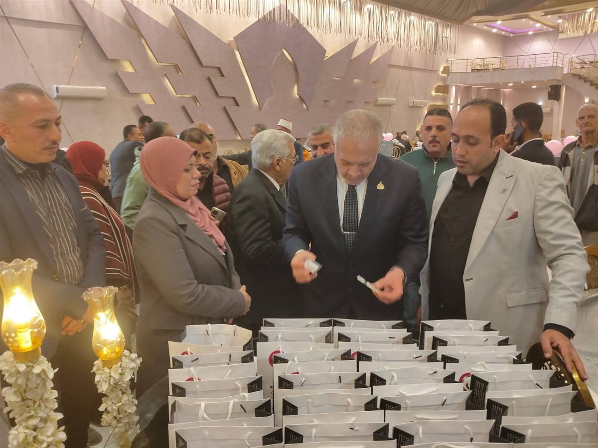 وكيلة التضامن بالدقهلية تشهد أكبر حفل لتجهيز العرائس بميت غمر&nbsp;
