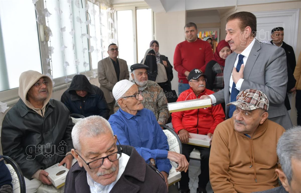 محافظة بورسعيد يزور دار المسنين، ڤيتو