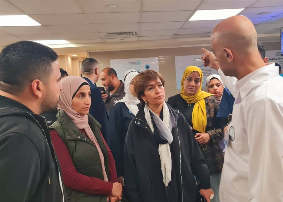 جانب من متابعة جاهزية المستشفيات، فيتو